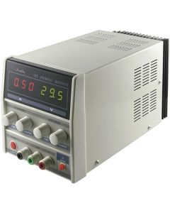Laboratoriestrømforsyning 0-3A, 0-30V med LED Display 