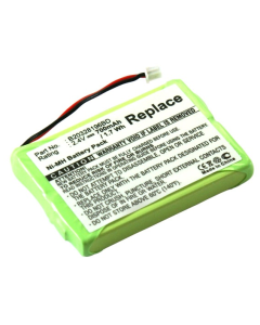 DeTeWe Aastra 135 Pro Batteri til Trådløs telefon 2,4V 700mAh 48.88 x 33.37 x 6.17mm