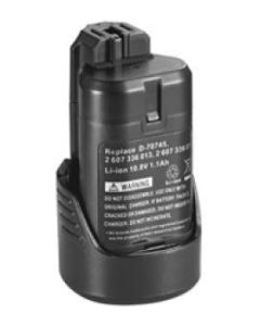 Bosch V-LI Batteri til Verktøy 1.5 Ah 46.52 x 50.34 x 83.38 mm