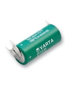 Batteri 3V 2/3AA Varta med kretskortpinner