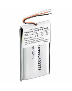 Apple iPod Nano 5. gen 400 mAh Kompatibelt Batteri