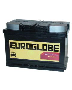 Euroglobe 75080 80Ah Startbatteri til biler med start/stopp automatikk 800CcA 315x175x190mm