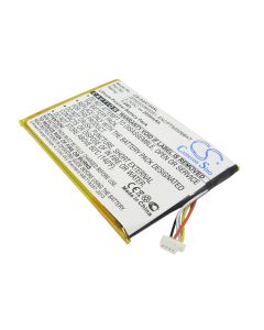 ENCPT505068HT Batteri til GPS 2000 mAh 69.95 x 50.04 x 4.50mm