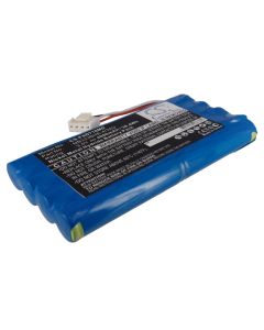 Batteri til Fukuda Cardimax FX-7100, FX-7102 9.6V 4000mAh MB333BHR-4/3AU
