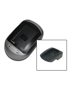 E160814 Lader (Bil og nett) for digitalkamera 240VAC / 12VDC EU kontakt
