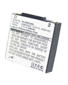 GN Netcom 9120 Batteri til hodesett 3,7V Li-Polymer 340mAh