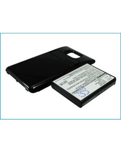 Samsung Galaxy SII Batteri til Mobiltelefon 3,7V 3200mAh Kompatibel
