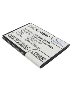 Samsung Ace Batteri til Mobiltelefon 3,7V 1350 mAh Kompatibel