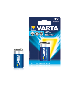 Varta High Energy 9V Alkaline batteri