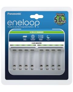 Panasonic Eneloop 8 cell lader NIMH BQ-CC63