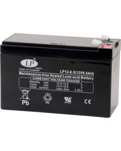 12V 8,5Ah (9Ah) AGM batteri Høy strøm 151x65x100mm, passer typisk UPS