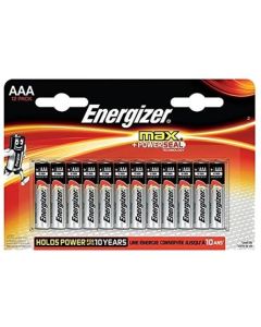 Energizer AAA Powerseal Alkalisk AAA/E92 12 pk