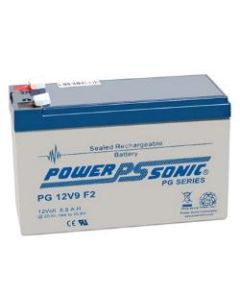 Erstatter Power-Sonic 12V 9Ah Blybatteri